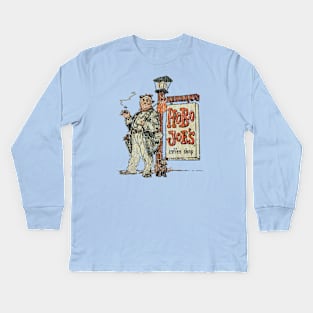 Hobo Joe’s Coffee Shop 1965 Kids Long Sleeve T-Shirt